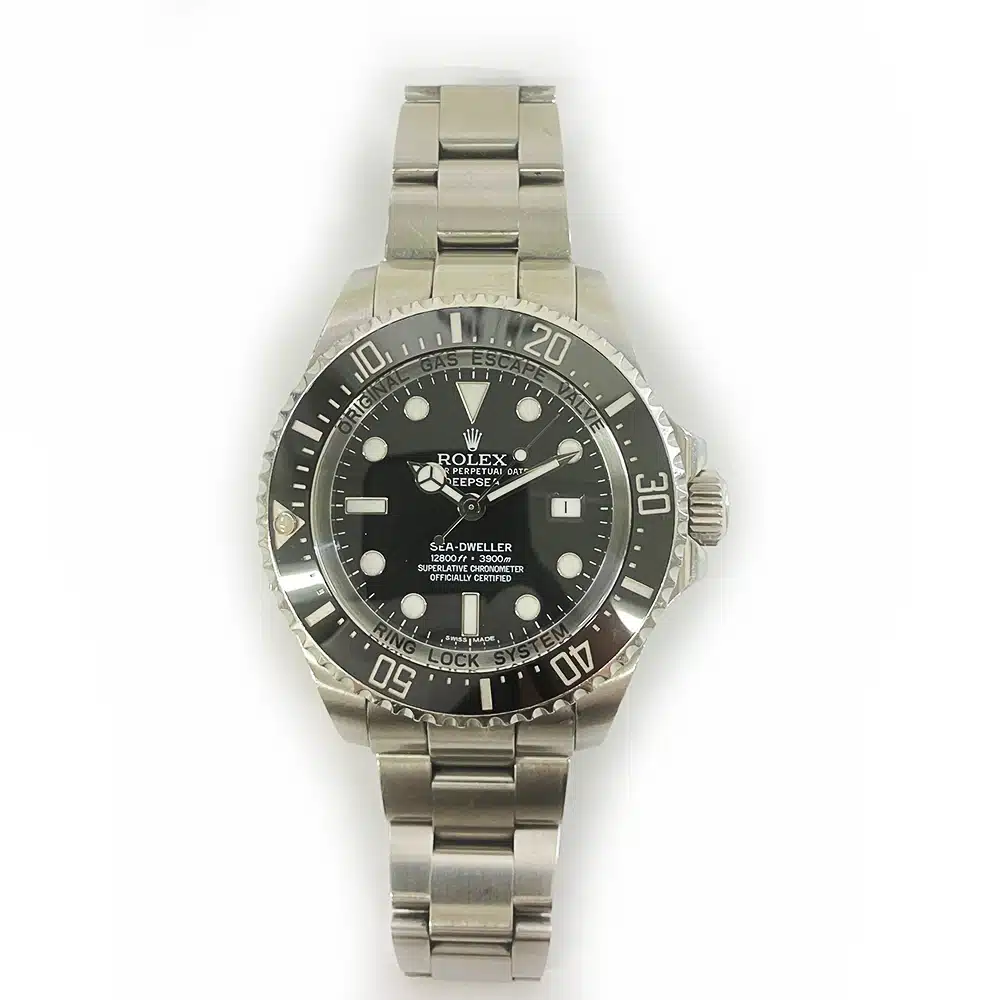 Rolex Black Dial Sea-Dweller Stainless Steel Watch 116660 Oyster Bracelet 2013 – image 3