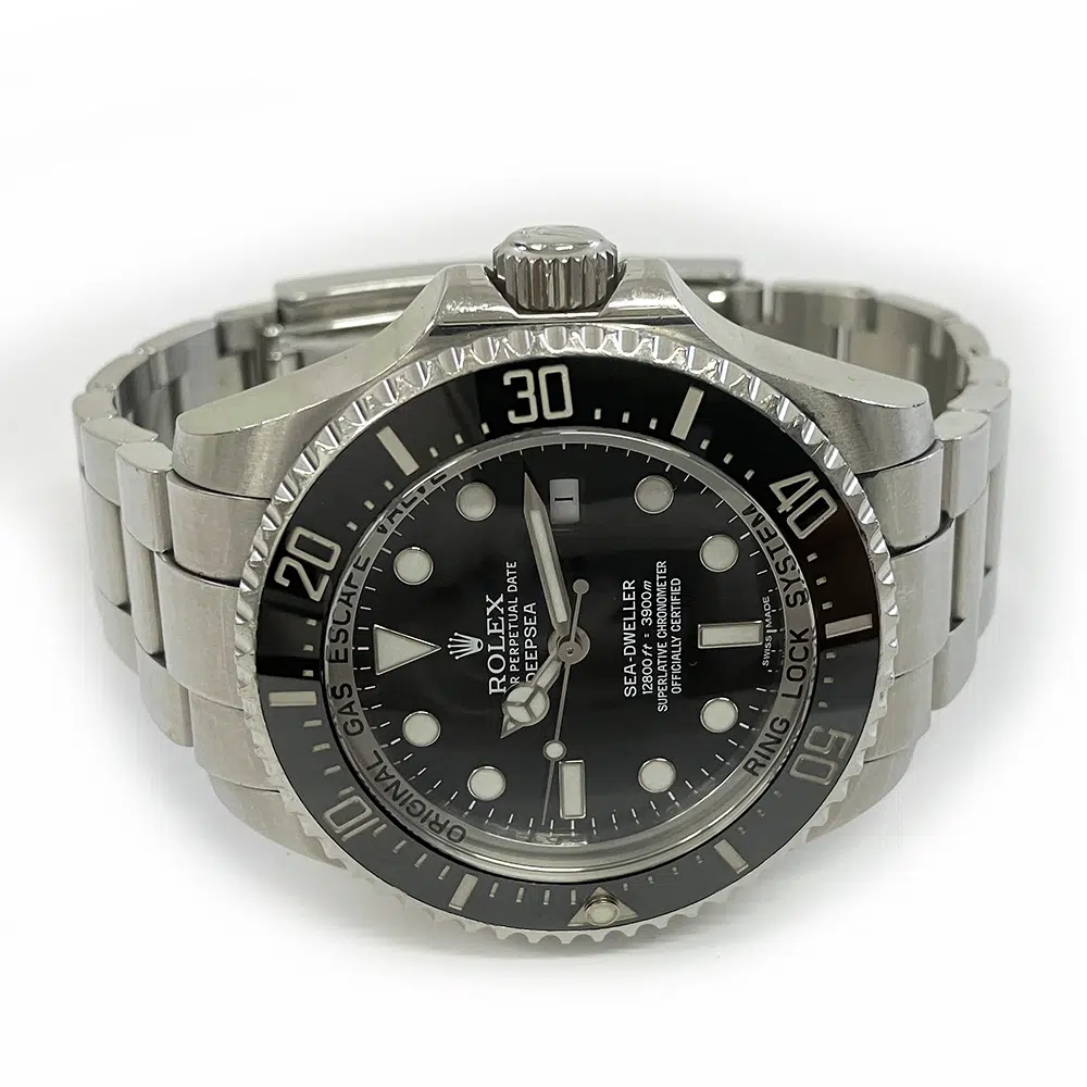 Rolex Black Dial Sea-Dweller Stainless Steel Watch 116660 Oyster Bracelet 2014 – image 4