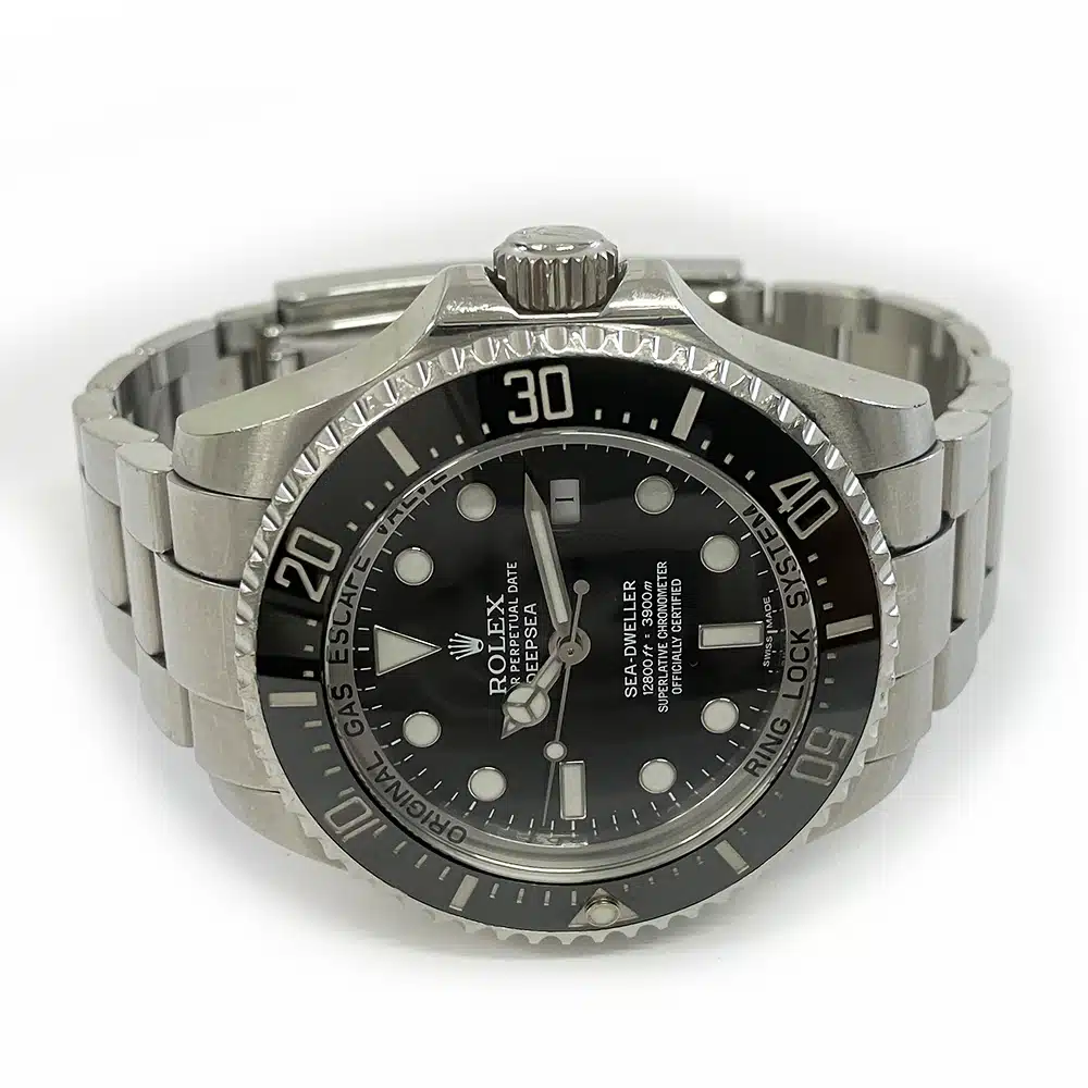 Rolex Black Dial Sea-Dweller Stainless Steel Watch 116660 Oyster Bracelet 2013 – image 4
