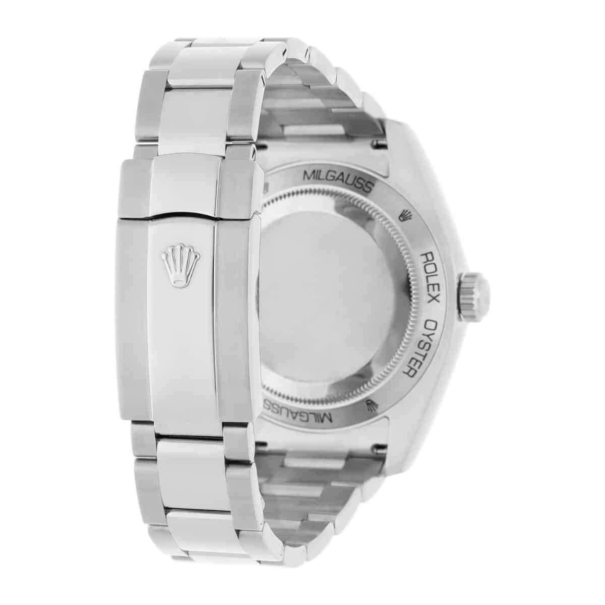 Rolex Milgauss Stainless Steel 40mm Black Dial 116400GV Box/Papers Complete