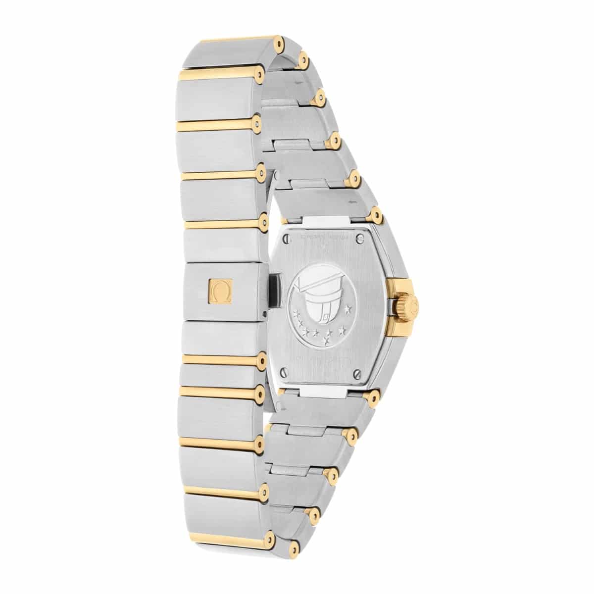 Omega Constellation 123.20.27.60.55.004 White MOP Diamond 27mm Ladies Watch