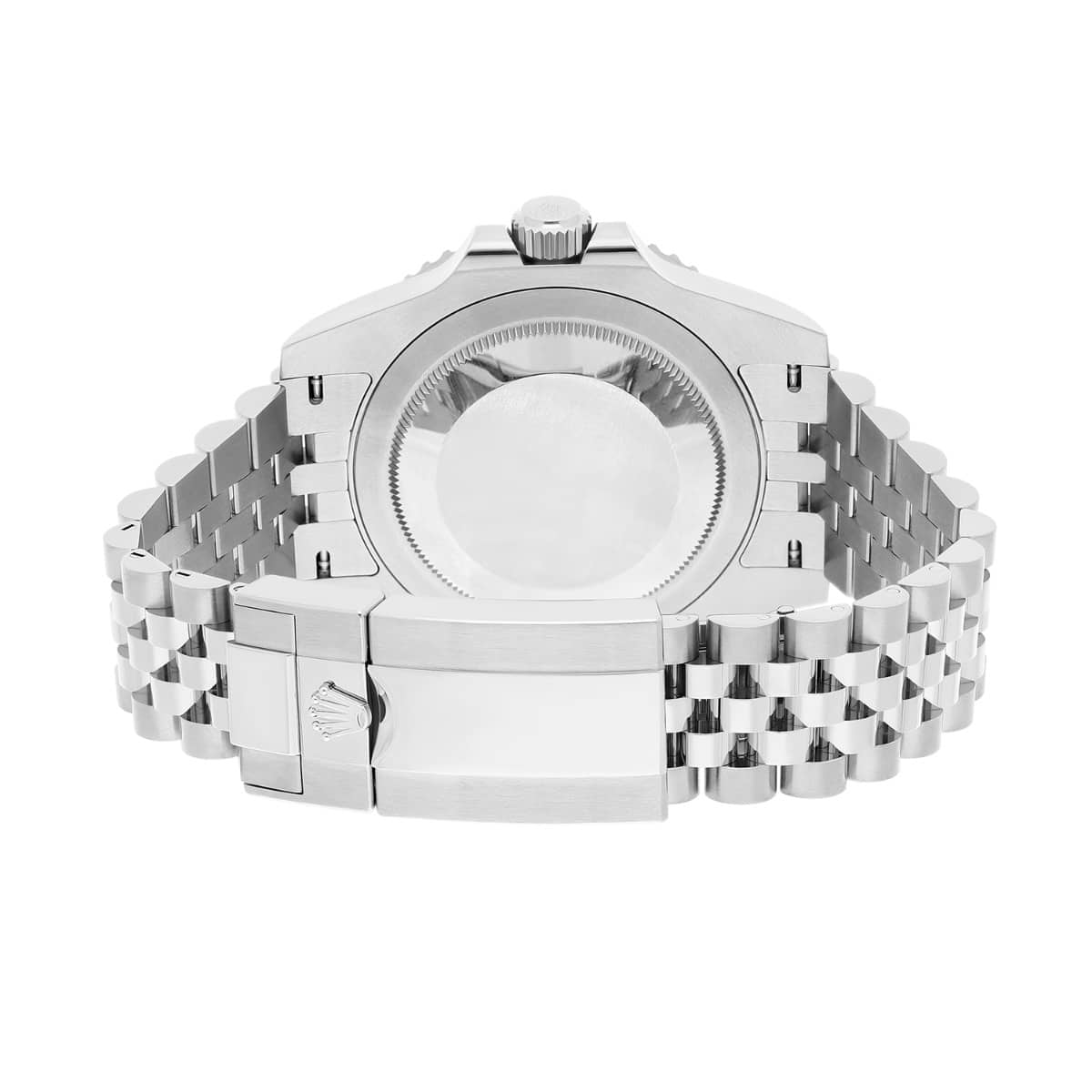 Rolex GMT-Master II 40mm 126710GRNR-0003 Jubilee Stainless Steel Watch Black Dial 2024