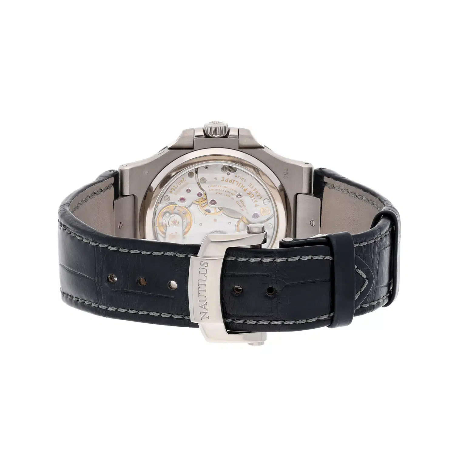 Patek Philippe Nautilus 5712G-001 Moonphase White Gold Mens Watch Grey Dial – image 7