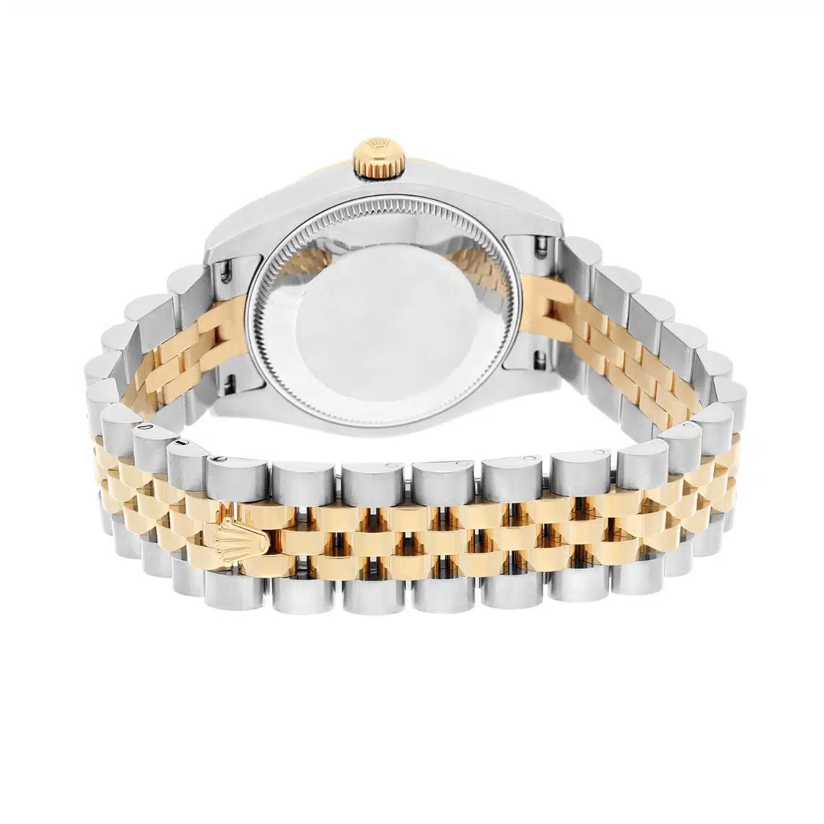 Rolex Datejust 31mm Yellow Gold/Steel Ladies Watch Silver Diamond Dial 178273-0015 - 2017 – image 8