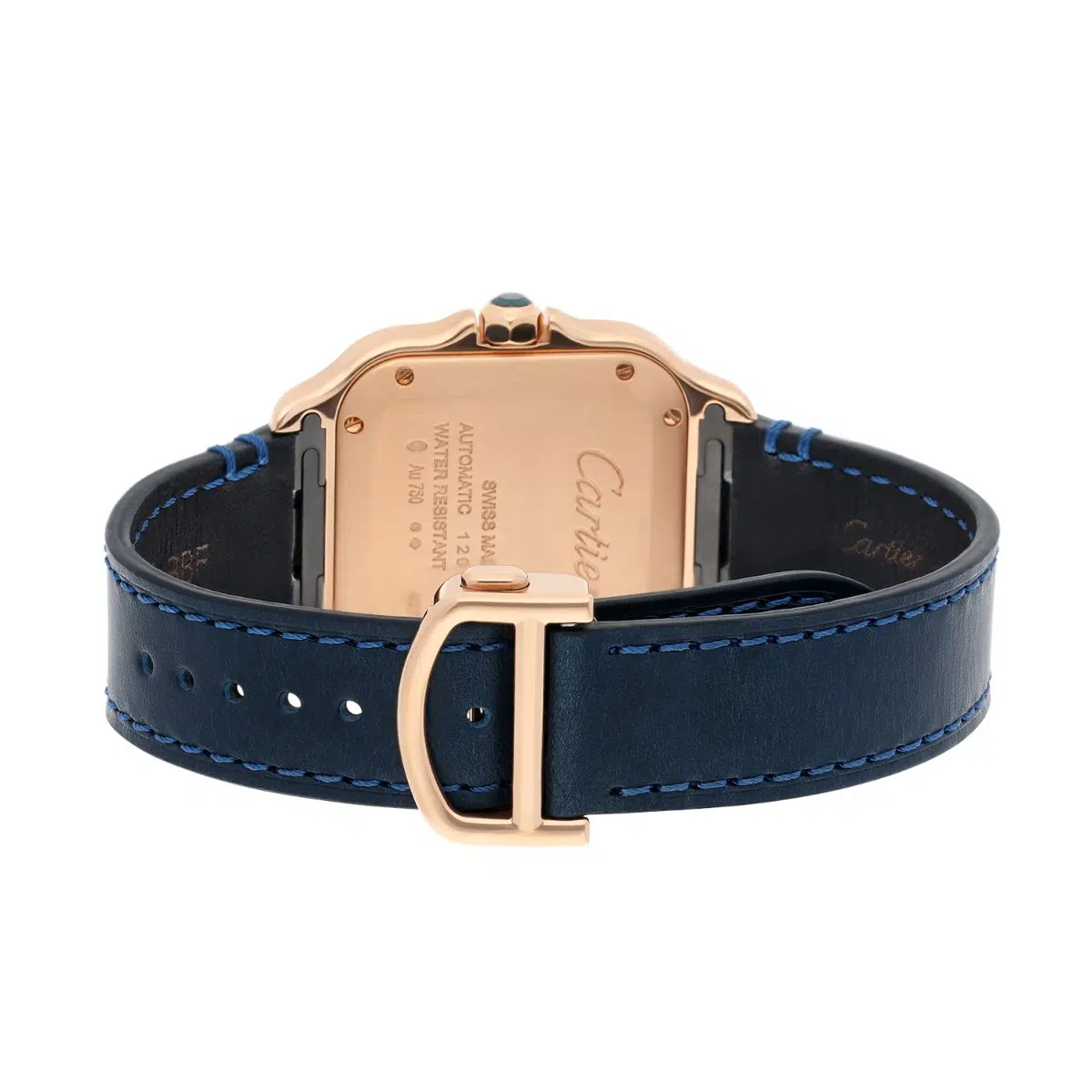 Cartier Santos Rose Gold Automatic Ladies Watch WGSA0028 Medium Complete – image 8