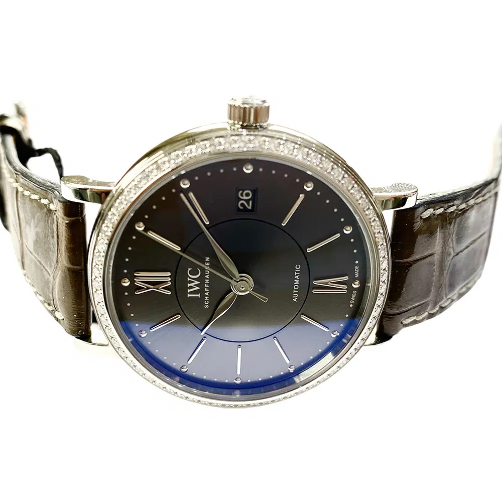 IWC Portofino IW458104 Stainless Steel with Grey Leather Watch 2018 – image 7