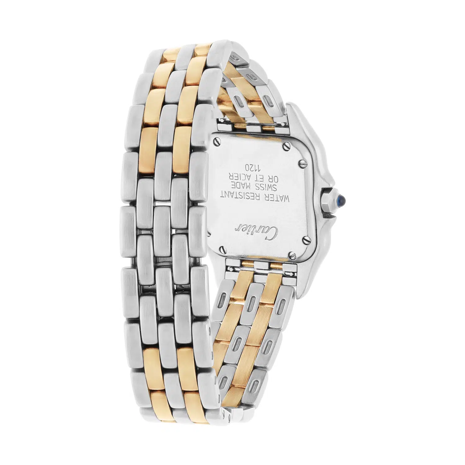 Cartier Panthère W25029b6 Panthere Ladies 18k Yellow Gold And Stainless Steel Quartz Complete Set – image 7