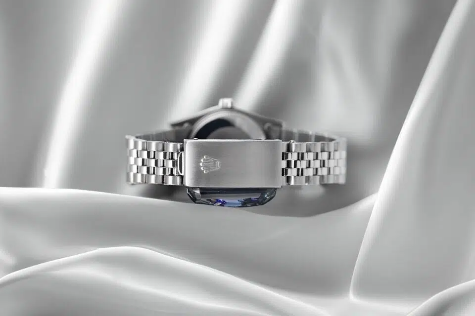 Rolex Datejust 31 Blue Index Dial Sapphire & Diamond Steel Watch 68274 – image 7