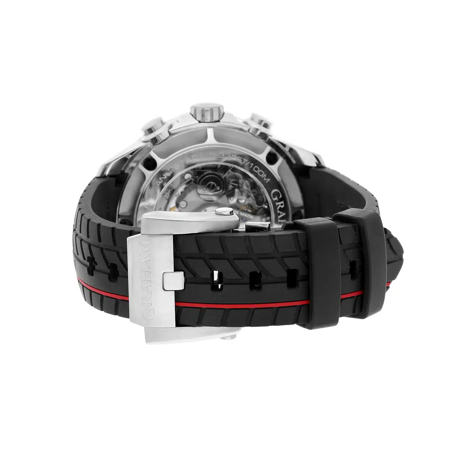 Graham Silverstone RS Skeleton Red Automatic Men's Limited Edition Watch 2STAC1.B01A.K89F – image 7