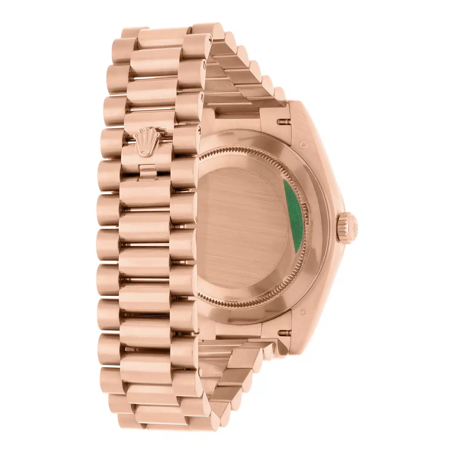 Rolex Day-Date 228235 40mm Chocolate Motif Rose Gold Dial Complete – image 7