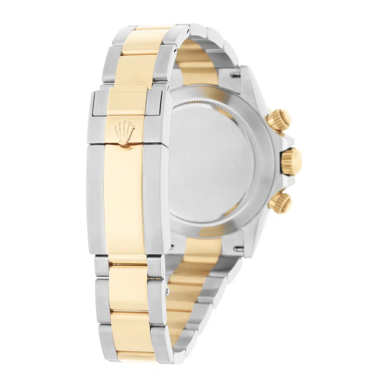 Rolex Daytona Stainless Steel Yellow Gold White Dial Mens Watch 116523 Complete – image 6