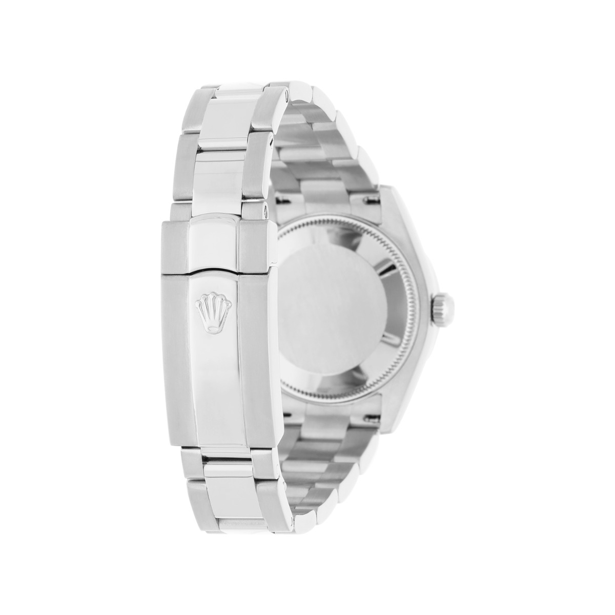 Rolex Lady-Datejust 178240 31mm Stainless Steel Diamond Bezel with Concentric Silver Dial Watch