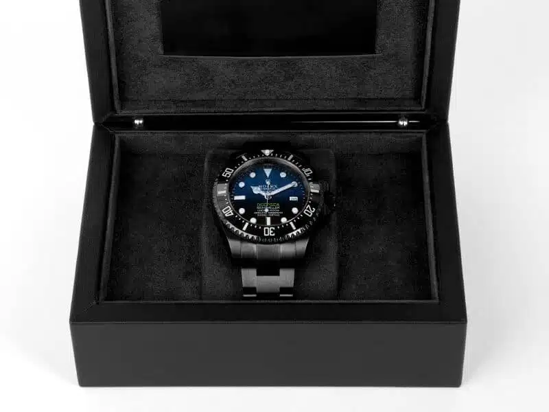 Rolex Sea-Dweller Deepsea PVD/DLC Coated Stainless Steel Watch 116660 (Blue) – image 7