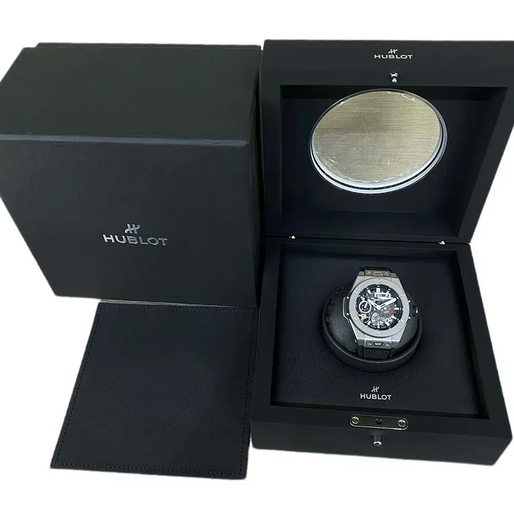Hublot Big Bang Meca-10 414.NI.1123.RX Titanium with Black Rubber Watch – image 7