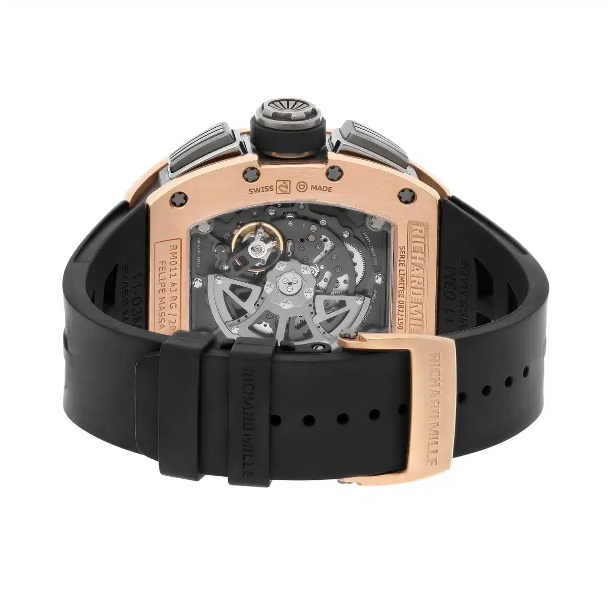 Richard Mille RM 011 AJ RG Felipe Massa Edition Rose Gold and Titanium – image 7
