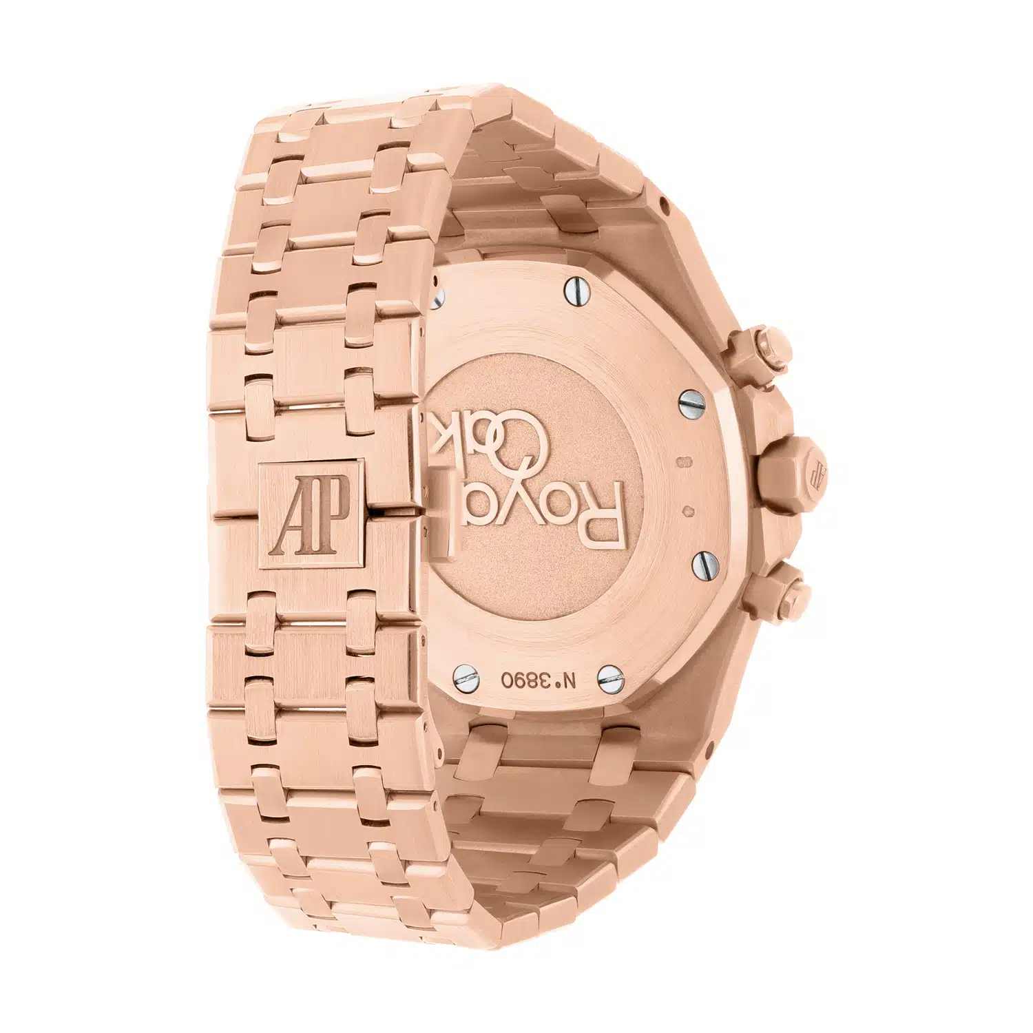 Audemars Piguet Royal Oak 26320OR.OO.1220OR.01 Chrono Rose Gold Black Mens Watch – image 7