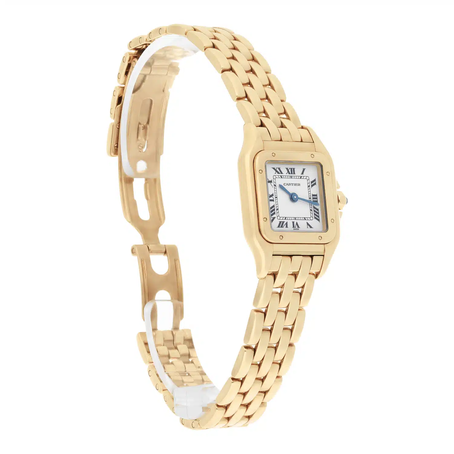 Cartier Panthère Ladies W25022B9 18K Yellow Gold Ladies Watch Small – image 7
