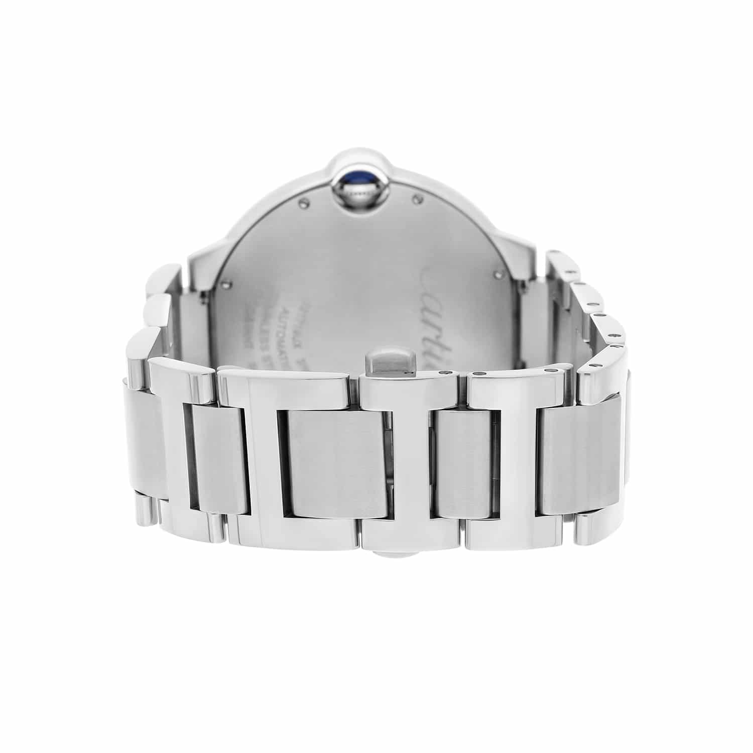 Cartier Ballon Bleu W6920042 Automatic Grey Dial Stainless Steel Diamond Watch