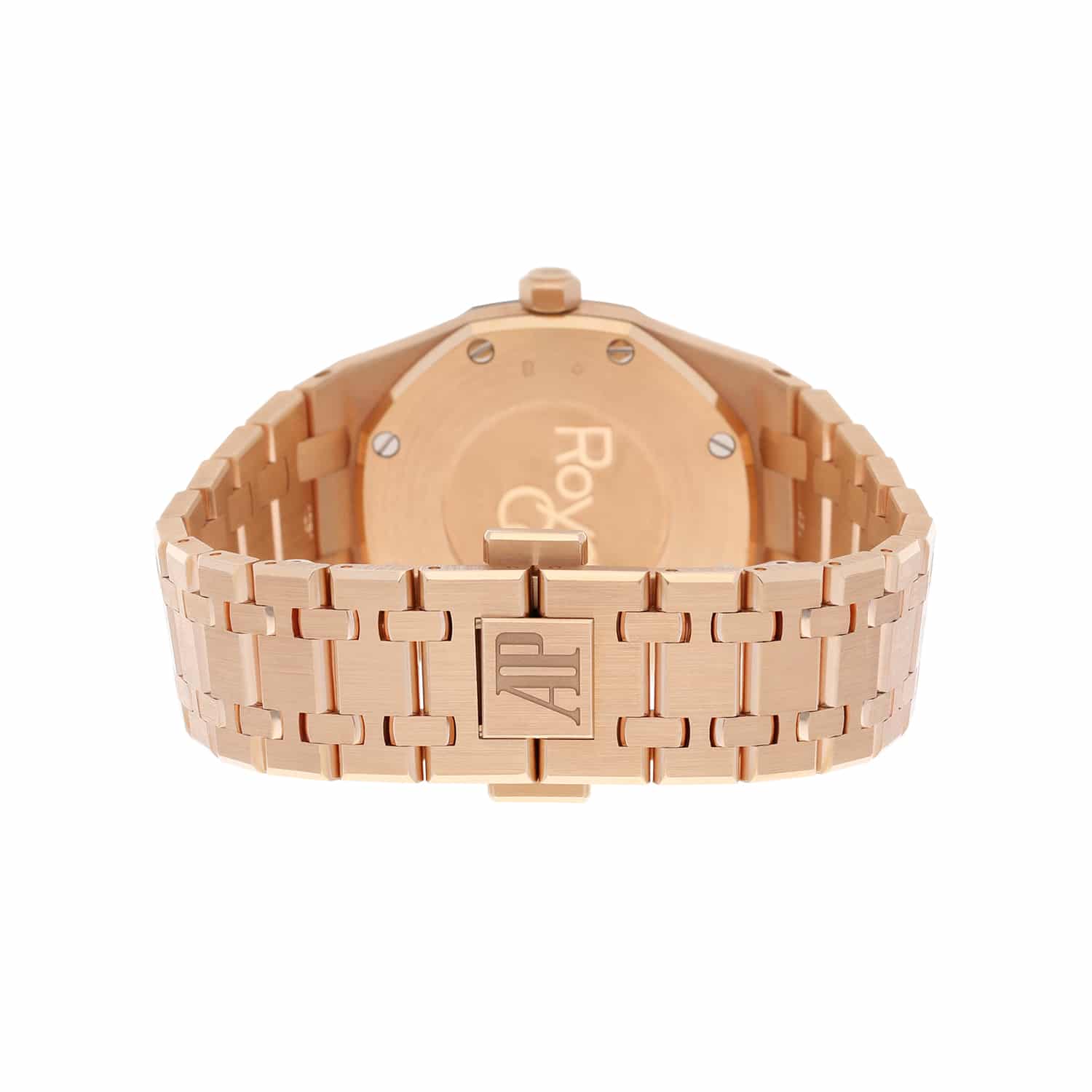 Audemars Piguet 67650OR.OO.1261OR.01 Royal Oak Lady 33mm Rose Gold Brown Dial