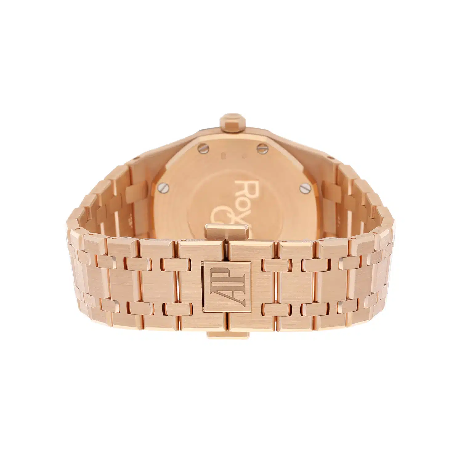 Audemars Piguet 67650OR.OO.1261OR.01 Royal Oak Lady 33mm Rose Gold Brown Dial – image 7