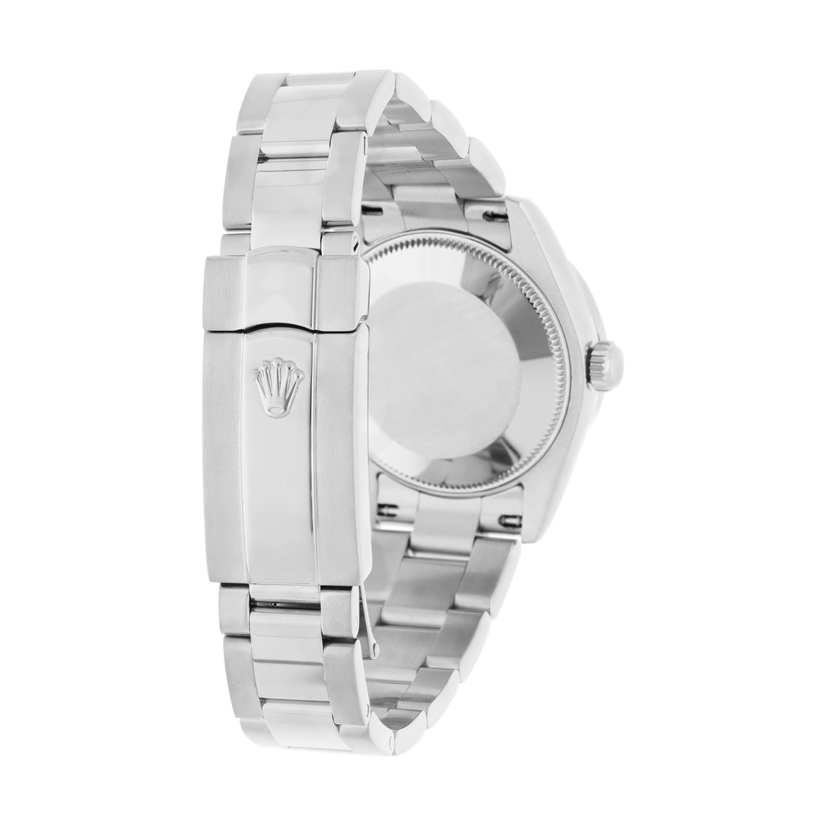 Rolex Lady-Datejust 178240 31mm Stainless Steel White Dial with Diamond Bezel