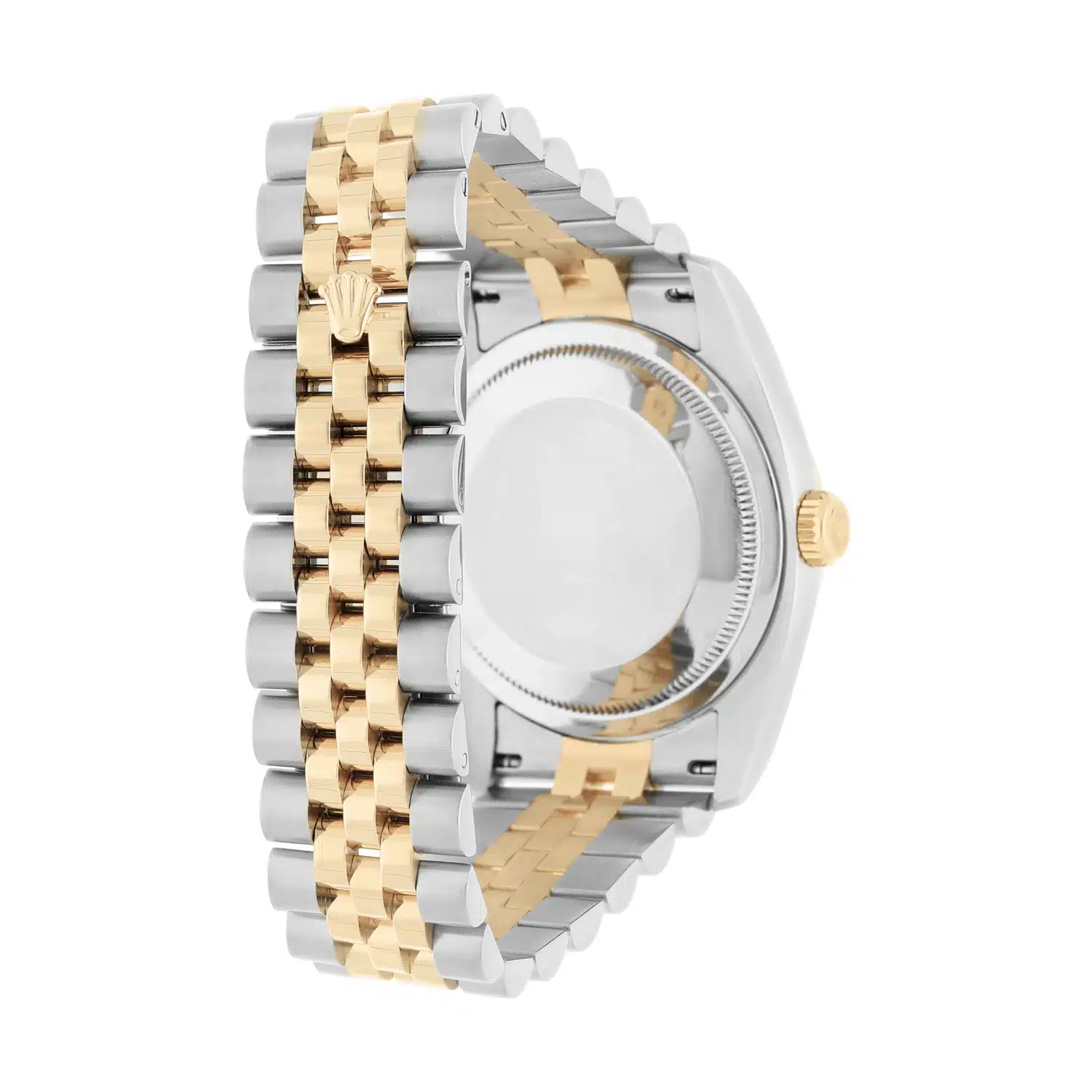 Rolex Datejust 36 116233 White Roman Dial Jubilee Gold & Stainless Steel Watch – image 7