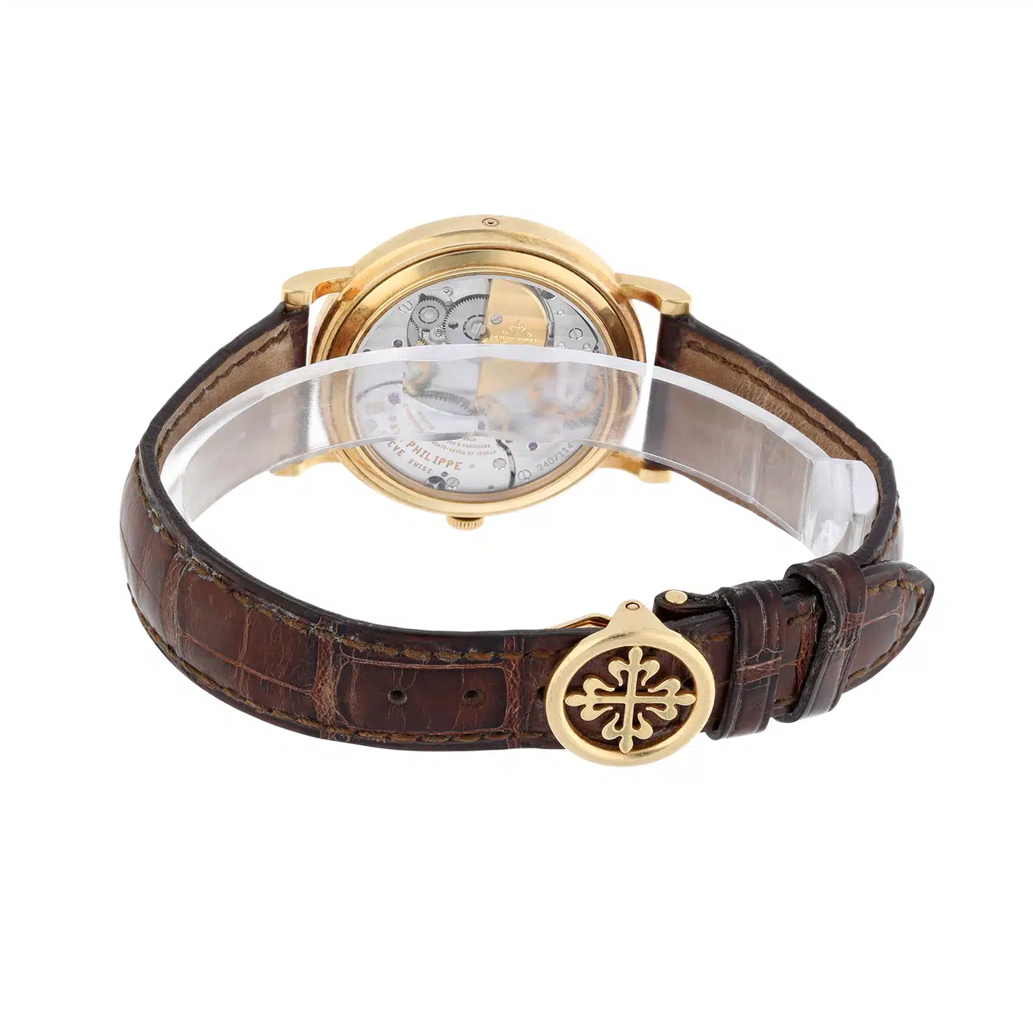 Patek Philippe Perpetual Calendar 18k Yellow Gold Watch 5039J Complete 2005 – image 6