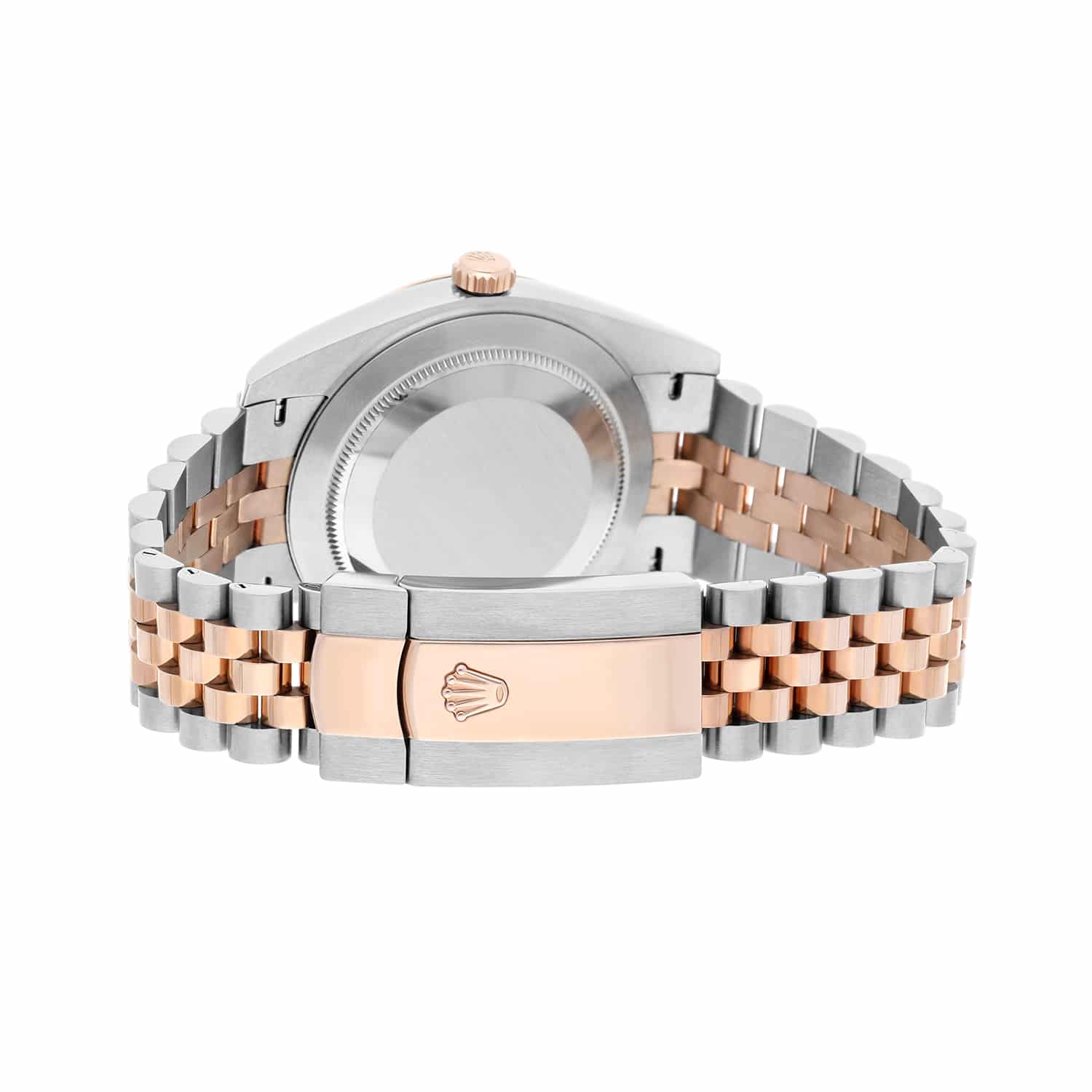 Rolex Datejust 41mm 126331-0014 Steel & Rose Gold Mother of Pearl Diamond Dial MINT