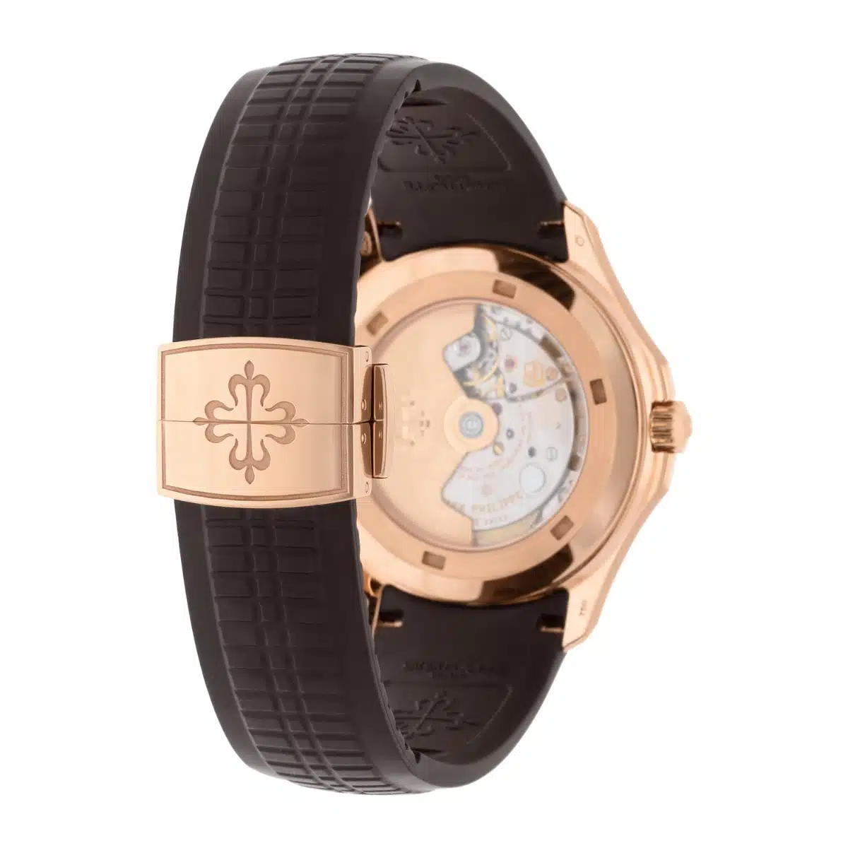 Patek Philippe Aquanaut 5167R Rose Gold With Brown Rubber Watch – image 7