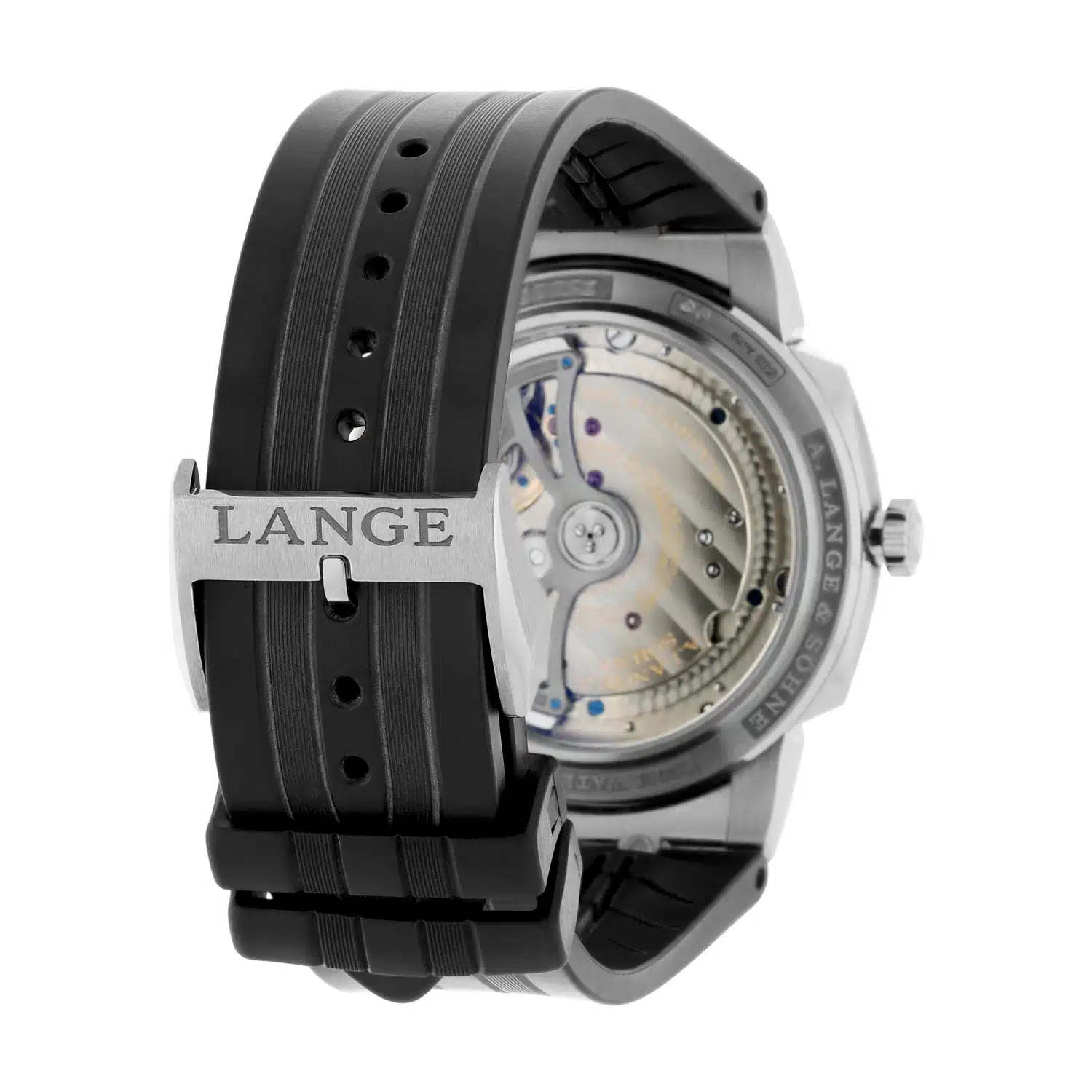 A. Lange & Sohne Odysseus 40mm Automatic Gray Dial White Gold Mens Watch 363.068 – image 9