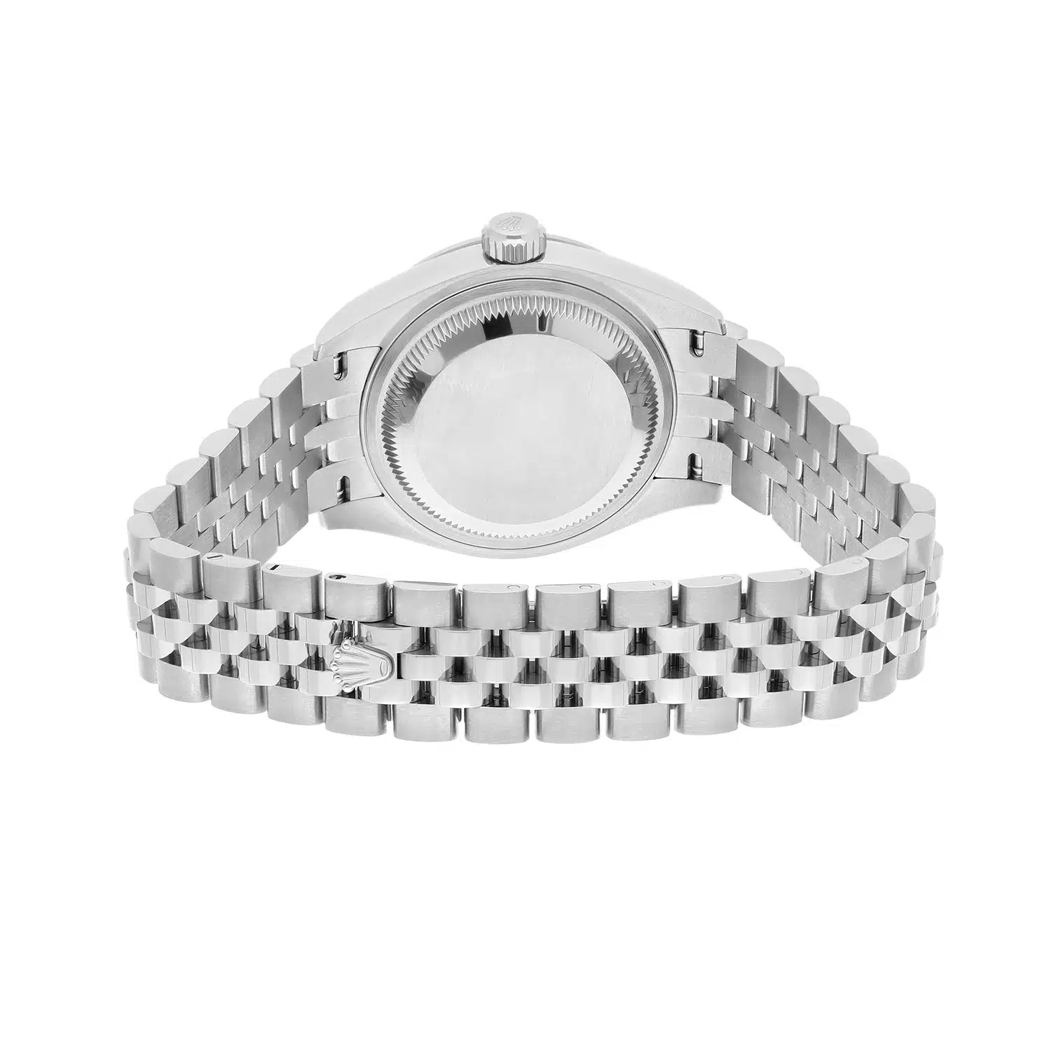 Rolex Datejust 28 Pink Roman Domed Stainless Steel Jubilee 279160 Never Worn – image 7