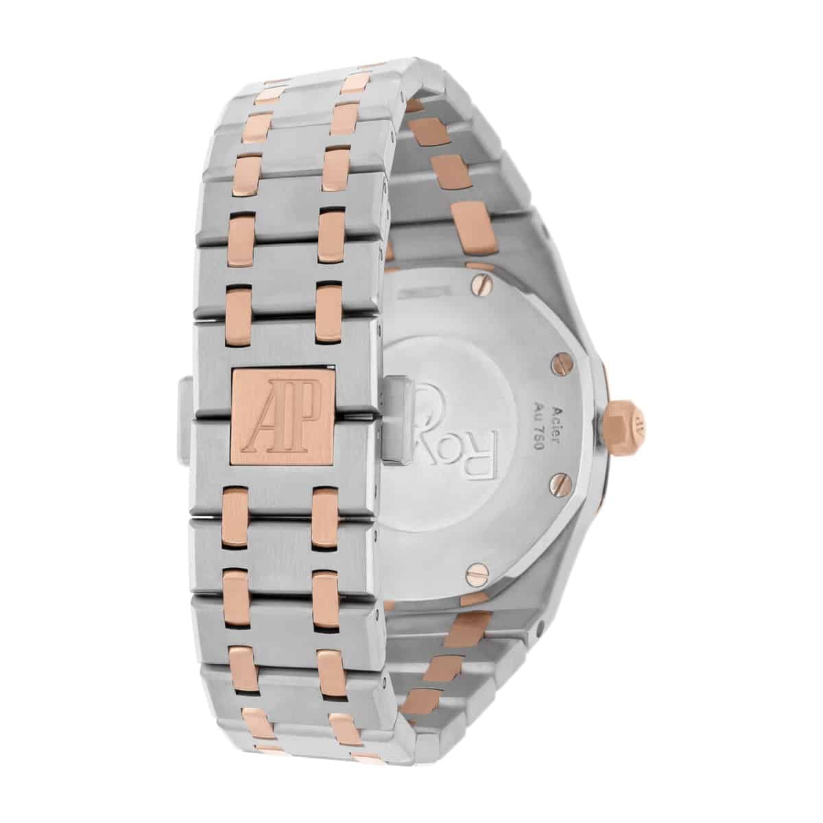 Audemars Piguet Royal Oak 33mm Quartz 67650SR.OO.1261SR.01 Pink Dial Watch With Box/Papers