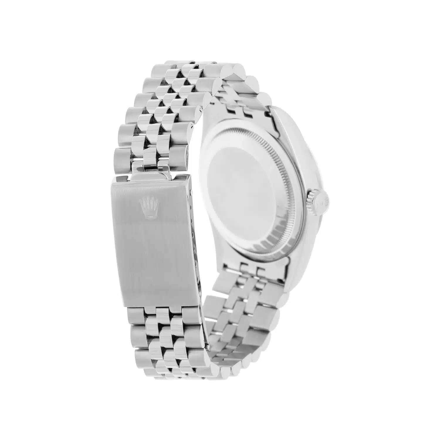 Rolex Datejust 36mm Stainless Steel Watch Black Roman Dial 16220 – image 7