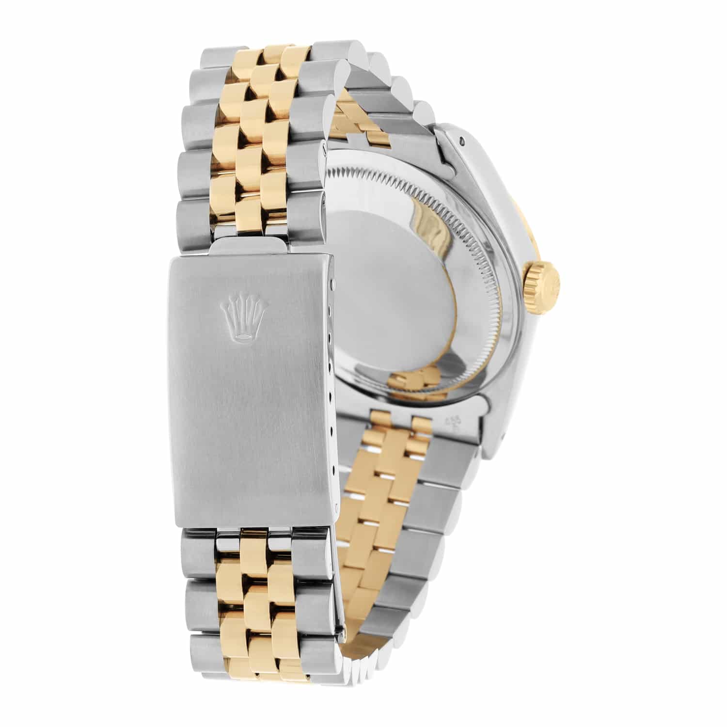 Rolex Datejust 36mm Two Tone Champagne Arabic Dial Jubilee 16233 Circa 1994