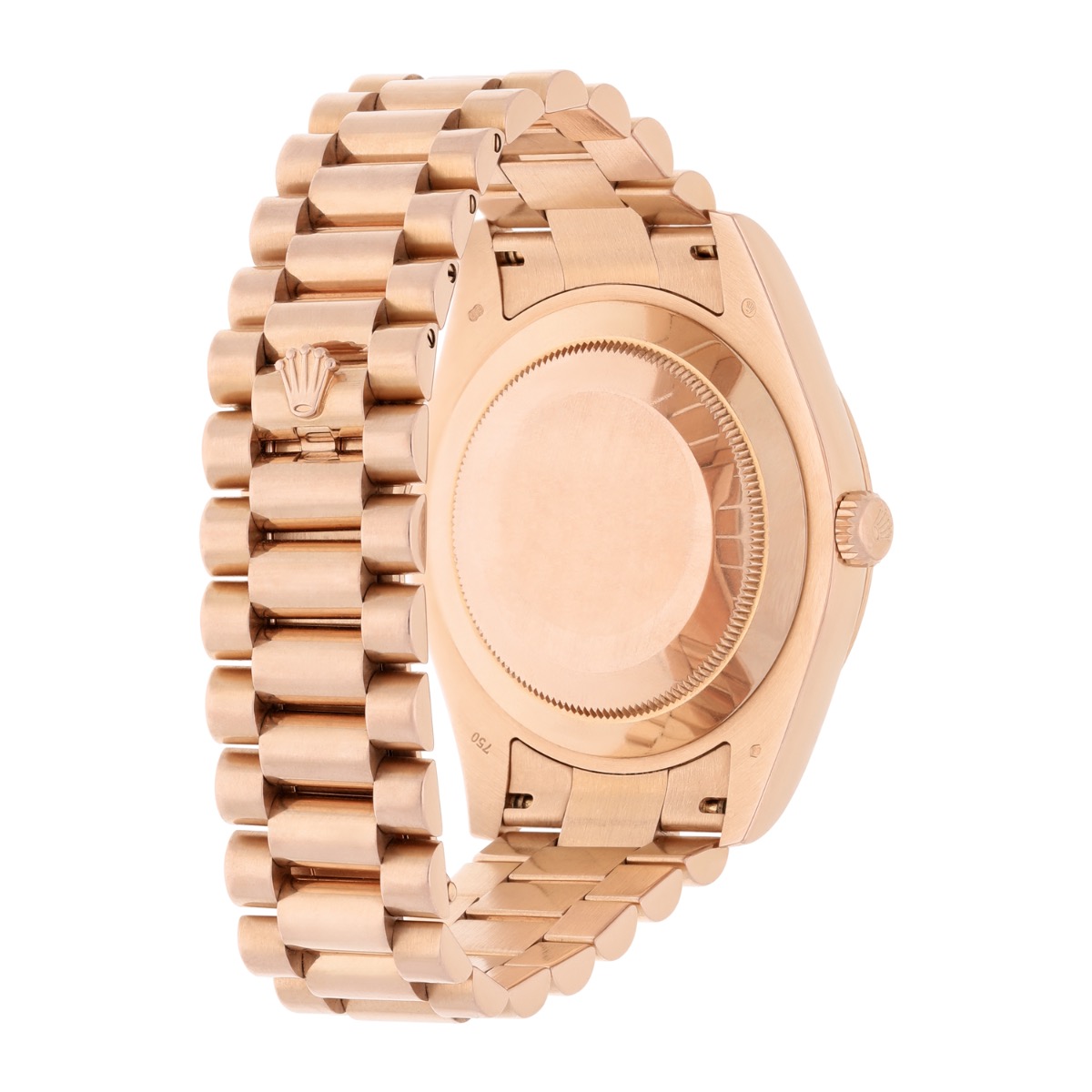 Rolex Day-Date II 218235 Men's Ivory Dial Rose Gold 41mm President Box/Papers