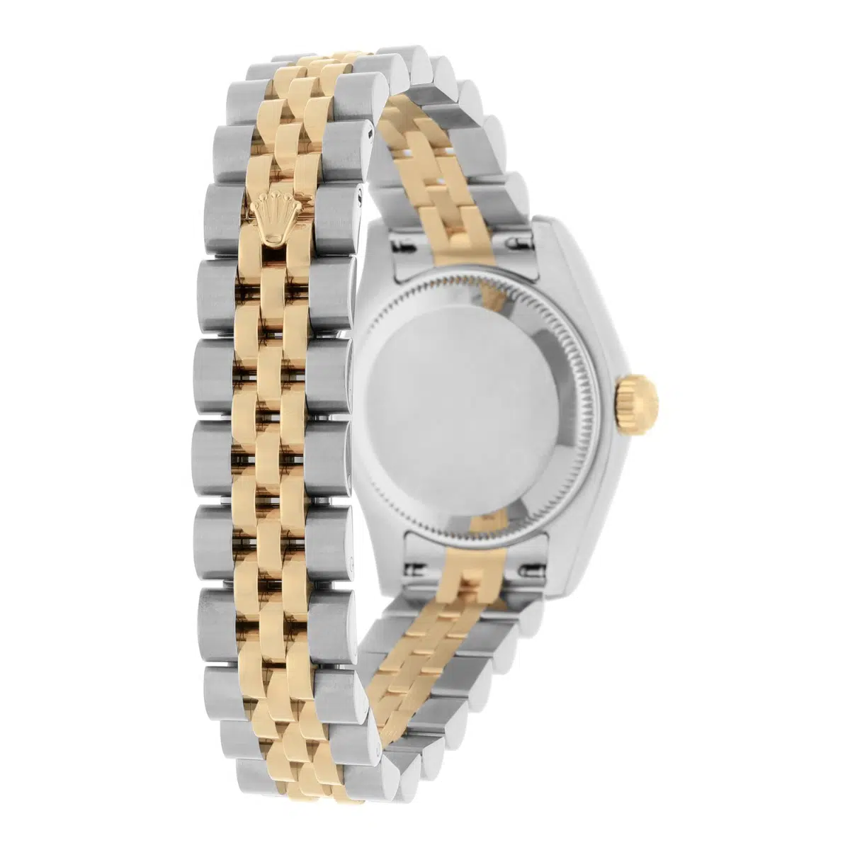 Rolex Datejust 26mm 179173 Two Tone Ladies Watch White Roman Dial Jubilee Band – image 7