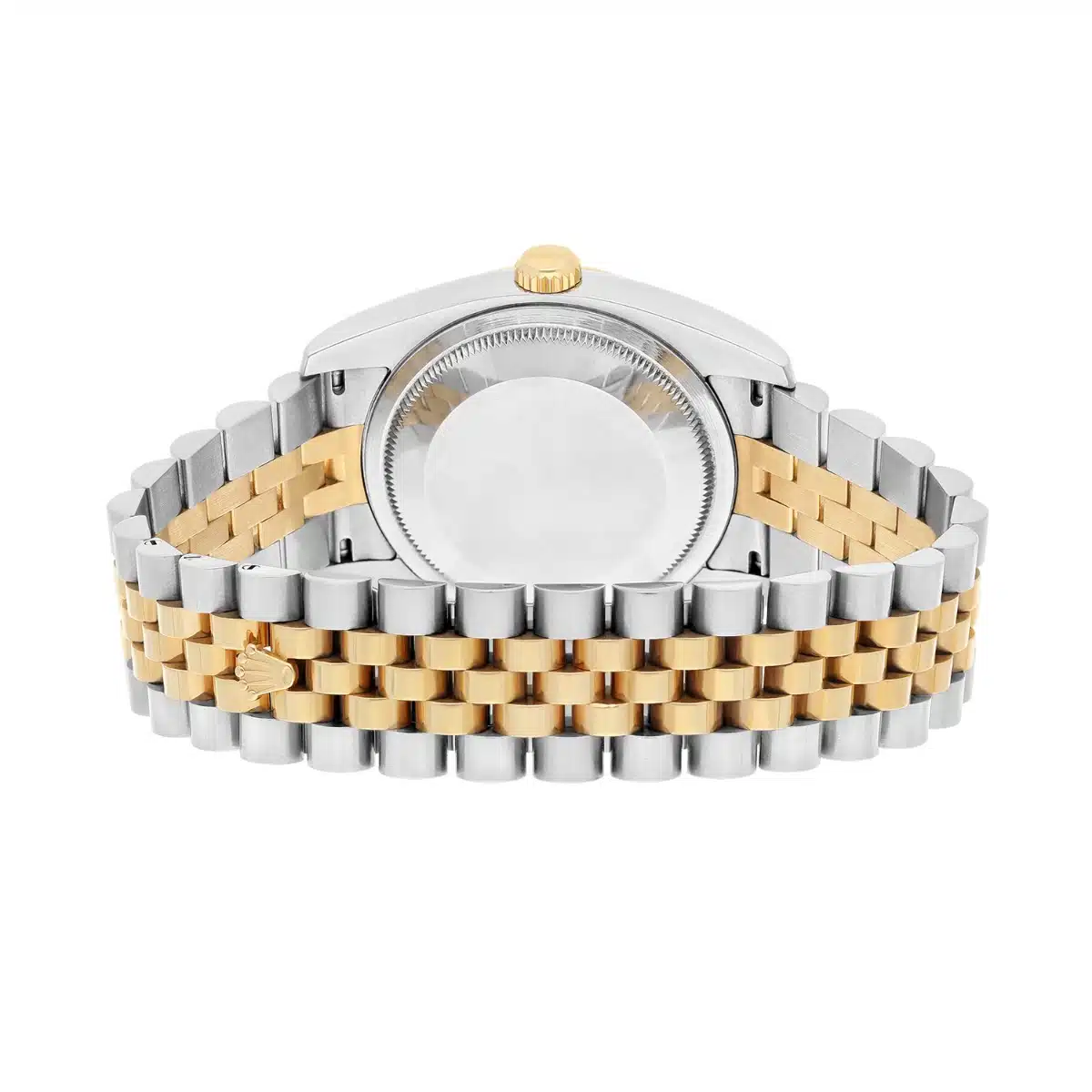Rolex Datejust 36 Gold/Steel 116233 Blue Diamond Dial Jubilee Watch Box Papers – image 8