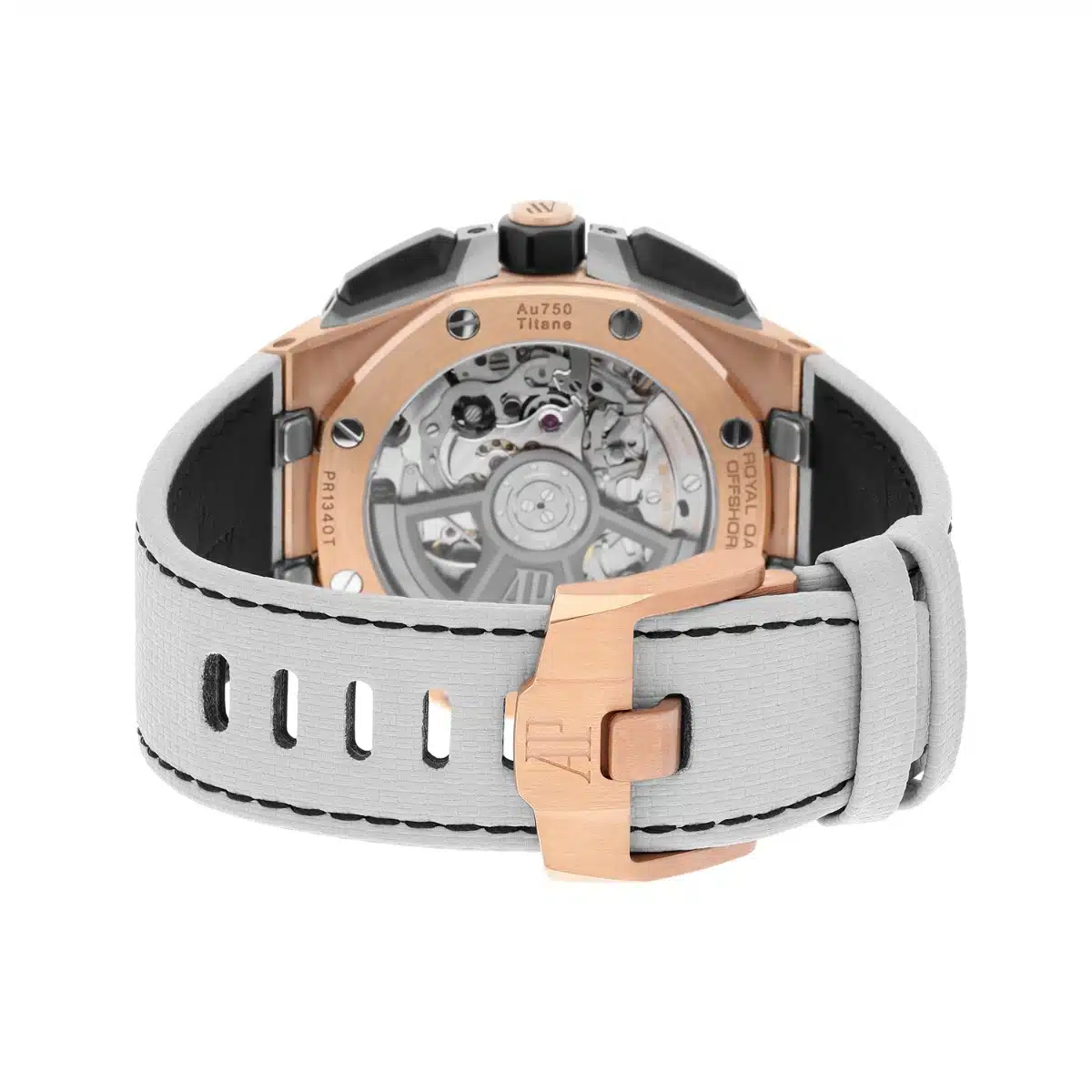 Audemars Piguet 26420OI.OO.A015VE.01 Royal Oak 43mm 18K Rose Gold Titanium Watch – image 7
