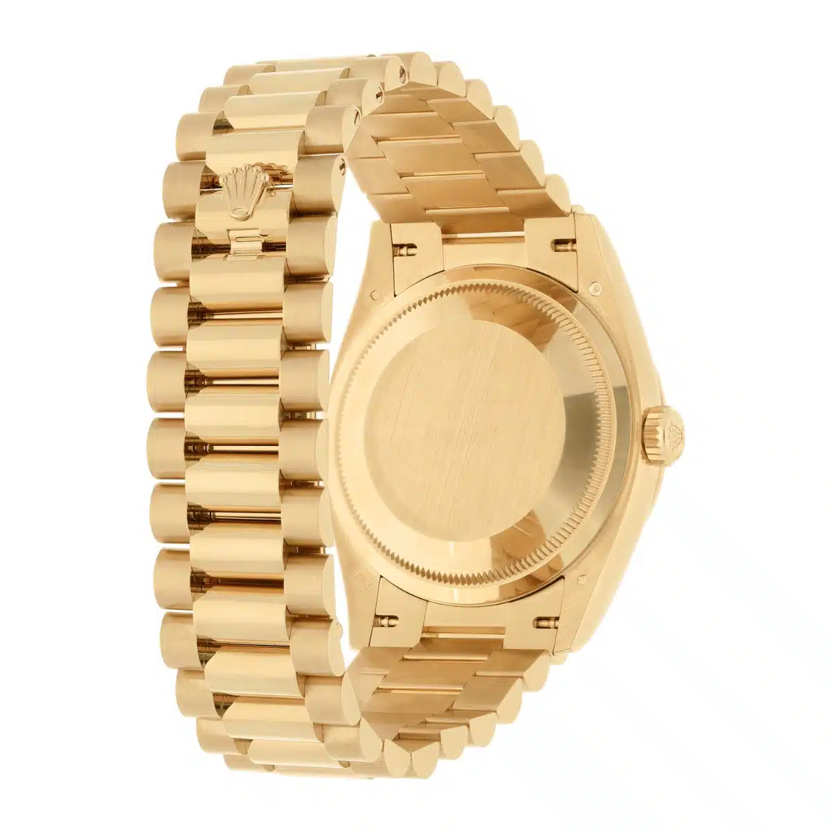 Rolex Day-Date 36mm 128238-0071 Yellow Gold Turquoise Roman Diamond Dial Presidential – image 2