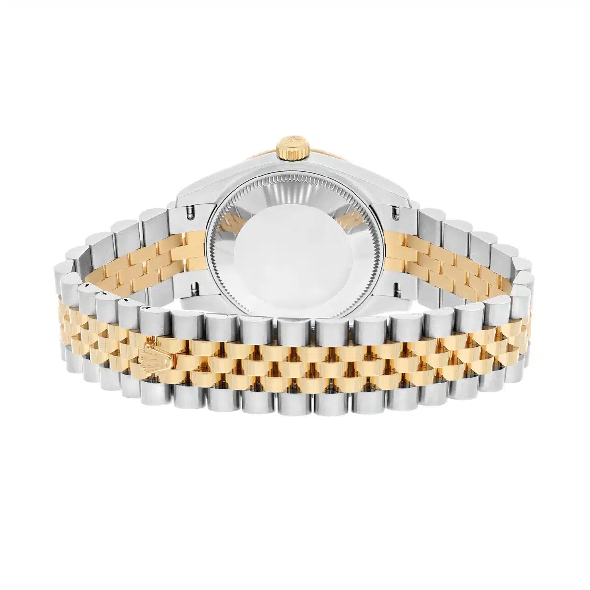 Rolex Datejust 31mm 278273-0032 Stainless Steel and Yellow Gold with Green Floral Diamond Dial 2023 – image 8