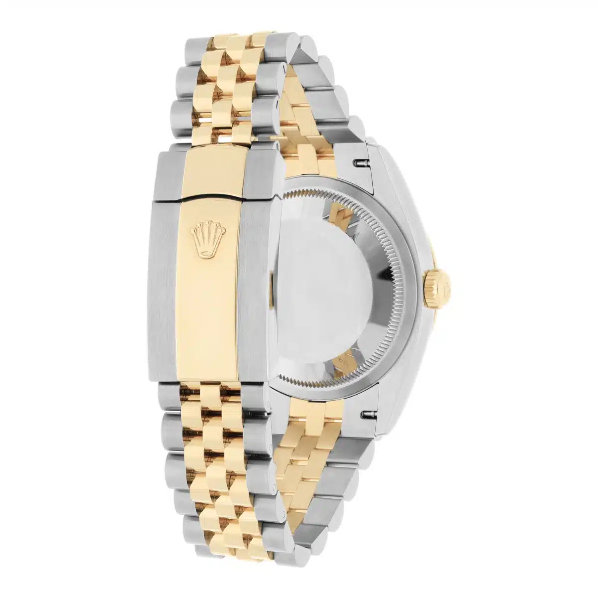 Rolex 126233 Datejust 36mm Two-Tone Yellow Gold Fluted Bezel Wimbledon Dial – image 7
