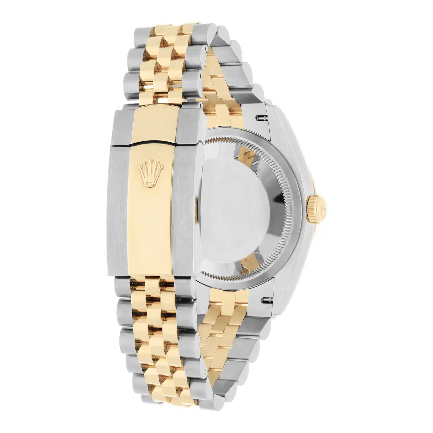 Rolex Datejust 36 Two-Tone Yellow Gold Fluted Bezel Wimbledon Dial B/P 126233 – image 7