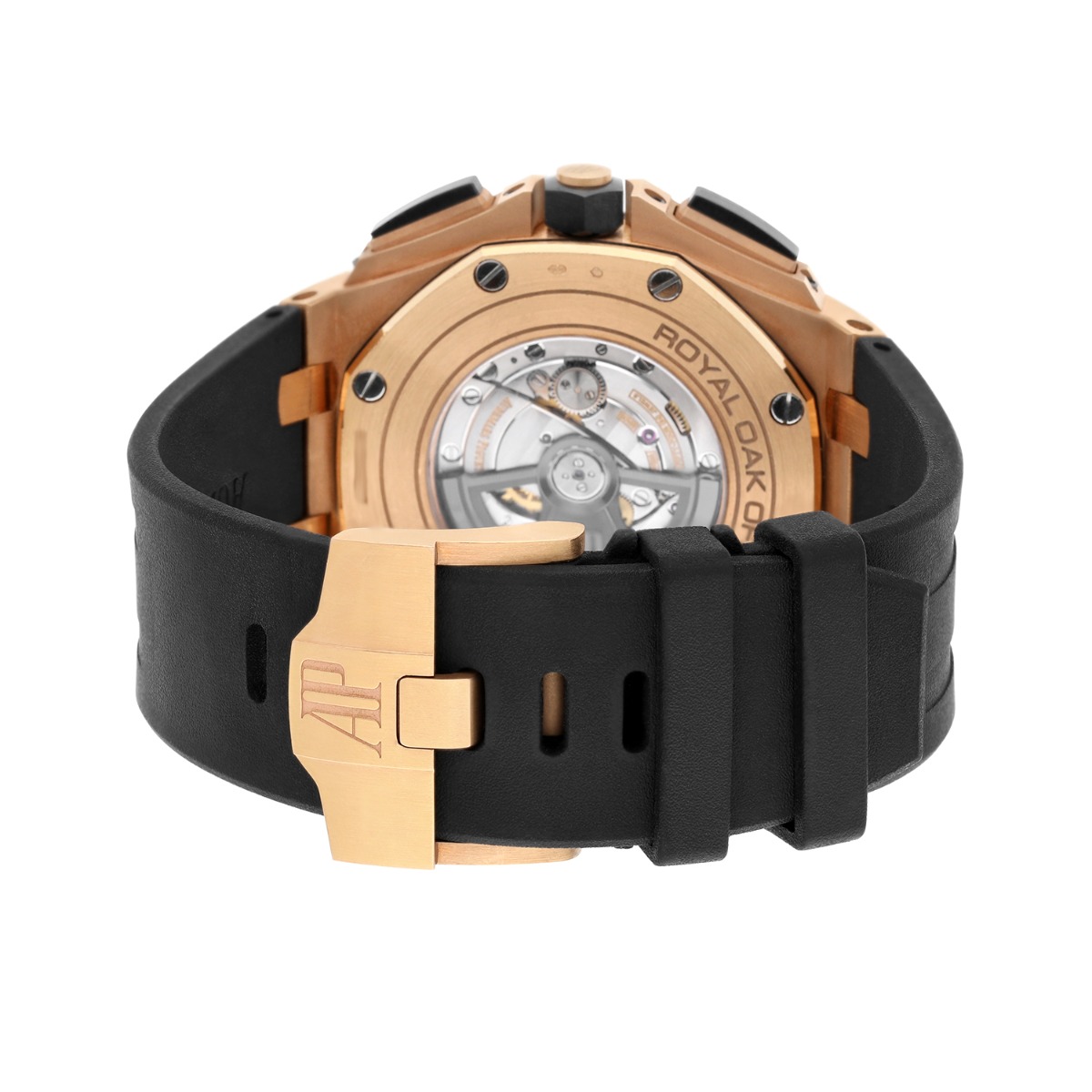 Audemars Piguet 26401RO.OO.A002CA.02 Royal Oak Offshore Black Dial Black Strap