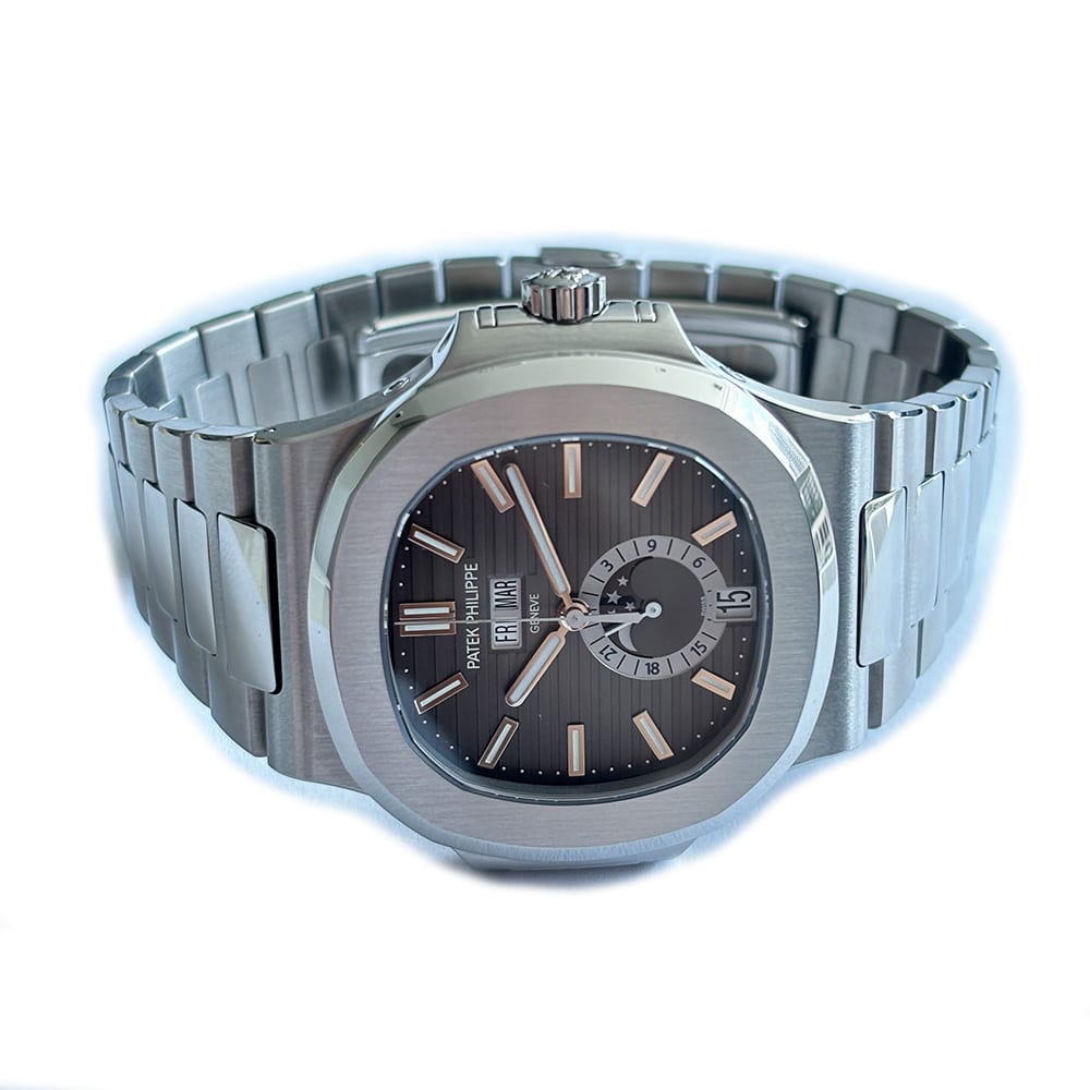 Patek Philippe Nautilus 5726/1A-001 Stainless Steel Watch Grey Dial MINT 2018
