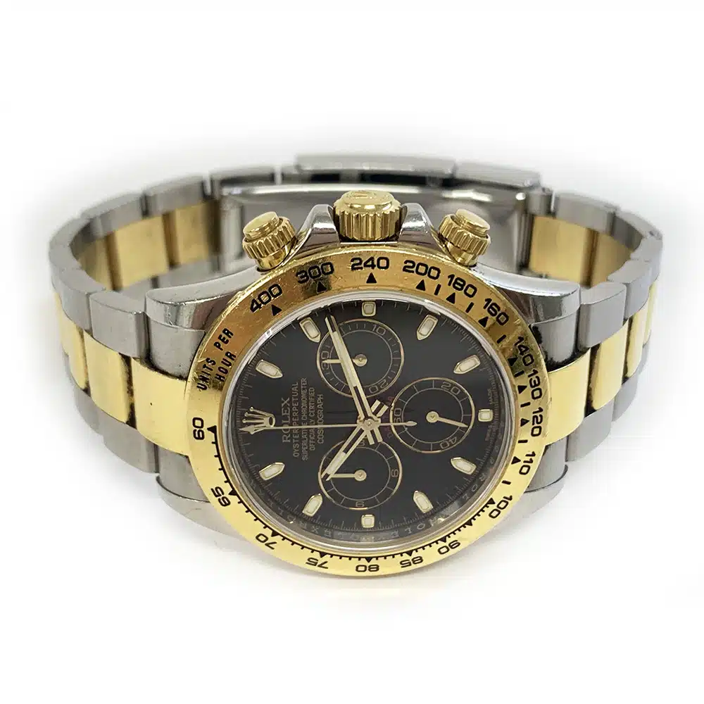 Rolex Daytona 116503 40mm Stainless Steel and Yellow Gold with Black Dial Watch 2016 – image 4