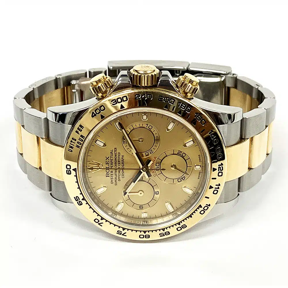 Rolex 116503 40mm Daytona Stainless Steel and Yellow Gold with Champagne Dial Watch 2016 – image 4
