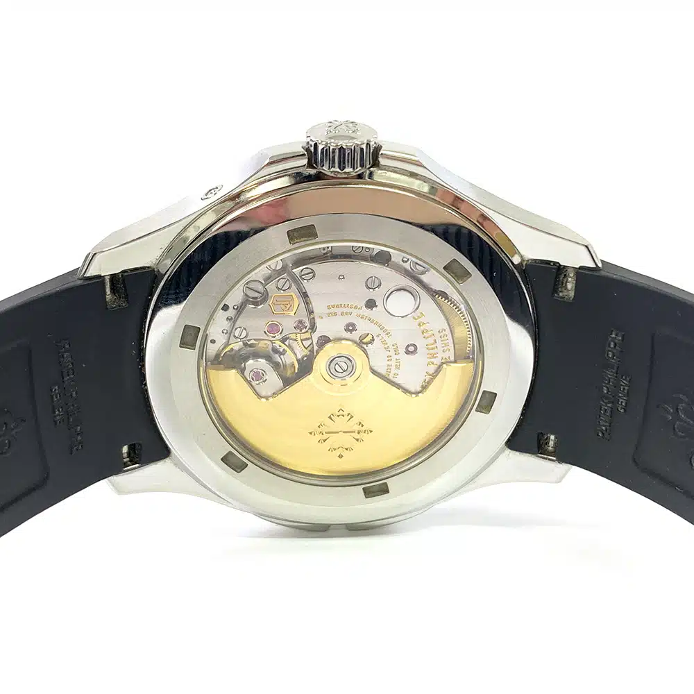 Patek Philippe Aquanaut Travel Time 5164A-001 Stainless Steel With Black Rubber Watch Black Dial 2013 – image 7