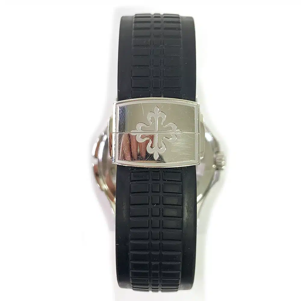 Patek Philippe Aquanaut Travel Time 5164A-001 Stainless Steel With Black Rubber Watch Black Dial 2013 – image 8