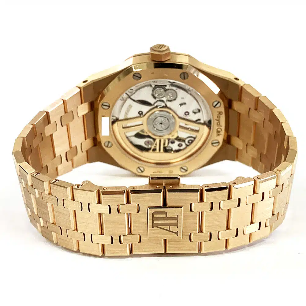 Audemars Piguet Royal Oak 15510OR.OO.1320OR.03 41mm Rose Gold with Blue Dial Watch 2023 – image 6