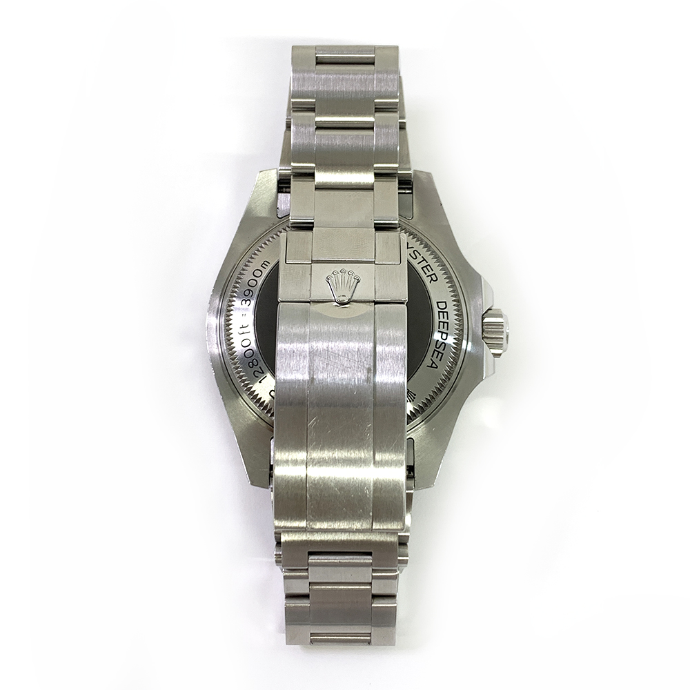 Rolex Sea-Dweller Deepsea 44mm Oyster 126660 Stainless Steel Watch Blue Dial